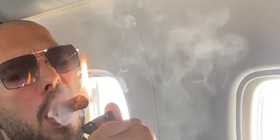 What cigars does andrew tate smoke