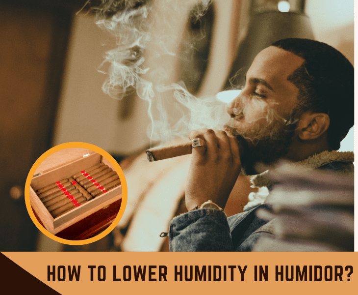 How to lower humidity in humidor